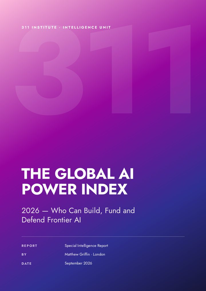 The Global AI Power Index 2026 report cover