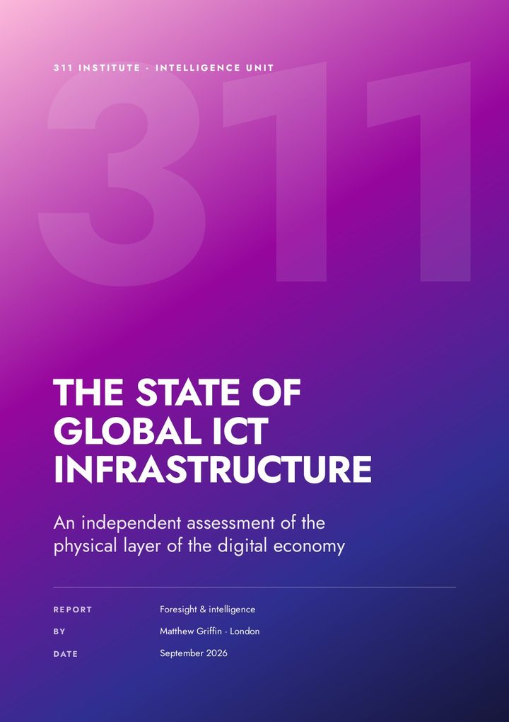The State of Global ICT Infrastructure report cover