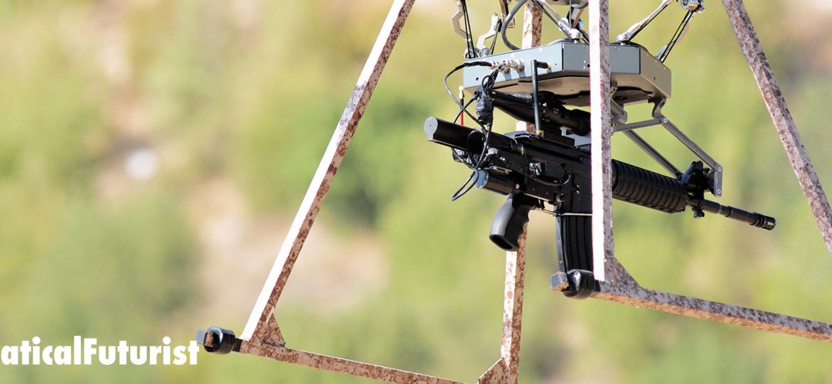 Machine gun equipped drones get ready for autonomy next? - 311 Institute